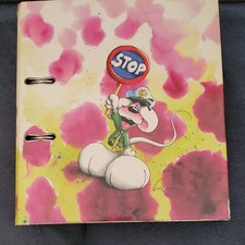 Diddl Sammelordner Ringbuch mit Ringmechanik Motiv &bdquo;STOP&ldquo; mit Einlagen