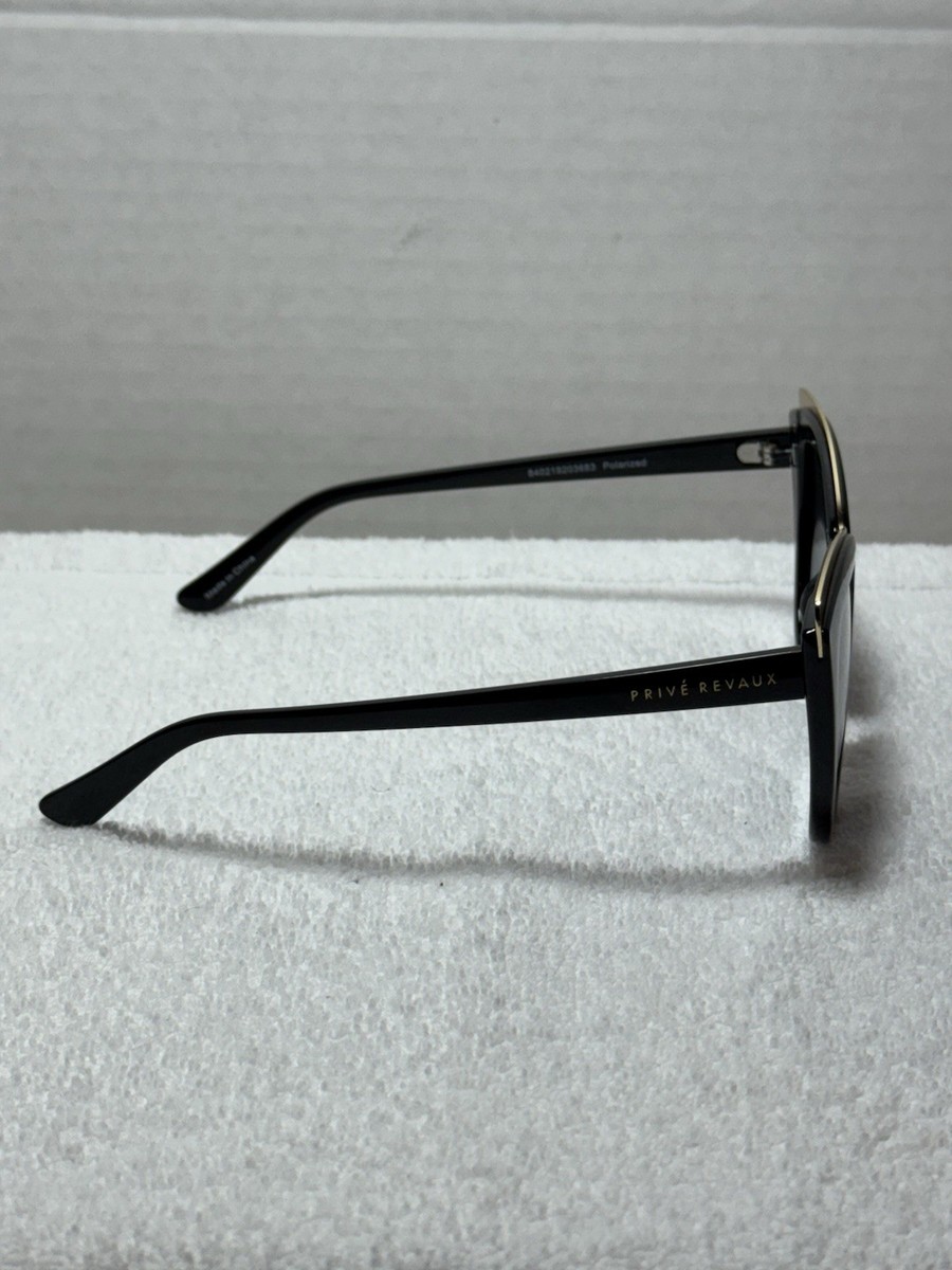Prive Revaux The Juliet 807 Black Cat Eye Polarized  display picture 1