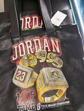 Jordan Black Rhinestone Tote Bag, Unisex,
