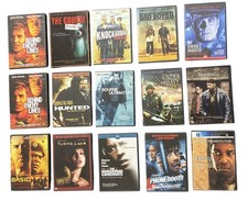 Action Thriller DVD Movie Lot 15 Disc Collection Denzel Washington Matt Damon