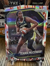 2025 Panini Prizm WNBA Teaira McCowan Logo Prizm Dicks Exclusive #48 Wings