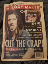 OCTOBER 31 1992 MELODY MAKER VINTAGE MAGAZINE SINEAD O CONNOR QUITS RARE