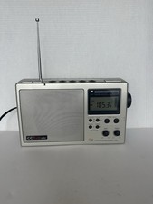 C. Crane CCRadio Plus DX AM FM TV Weather Band Alert Receiver Radio Tested Works