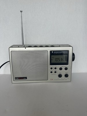 C. Crane CCRadio Plus DX AM FM TV Weather Band Alert Receiver Radio Tested Works