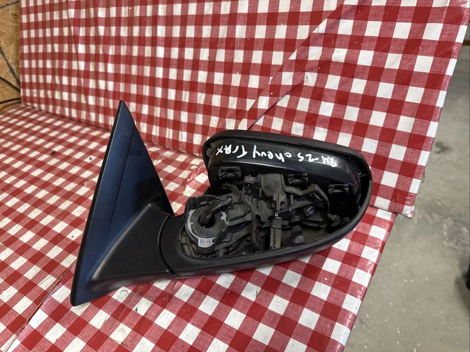 Черное текстурное зеркало для слепых зон водителя Chevy Trax 2024 2025 годов выпуска - Изображение 3 из 4