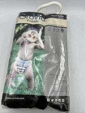 Grovia Prefolds Cloth Diapers Sz 4 Org Cotton Bamb 16.5-20" Toddler NIP NEW