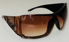 Occhiali da sole donna Christian Dior vintage Overshine 2 avvolgenti maschera/scudo quasi nuovi!