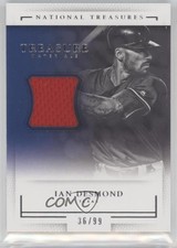 2016 Panini National Treasures Treasure Materials 36/99 Ian Desmond #TM-ID 03rx