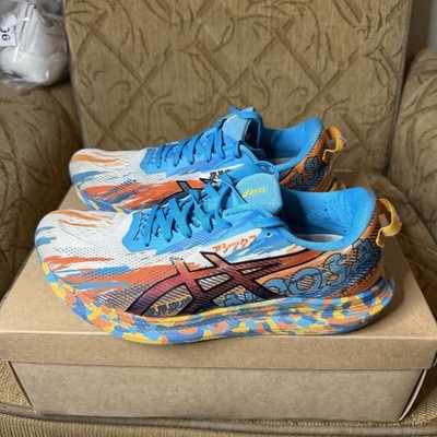 ASICS Noosa Tri 13 Men's Performance Running Shoes US 9.5 Digital Aqua - Orange
