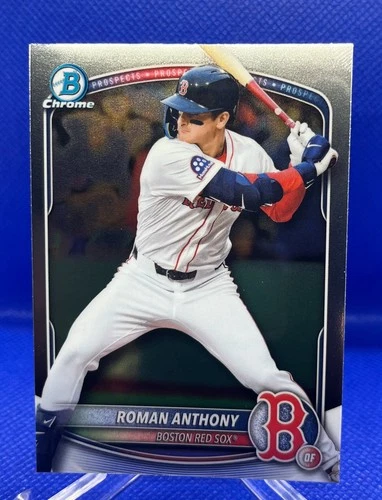 Roman Anthony 2025 Bowman Chrome Prospects #BCP-167 (RC) Boston Red Sox