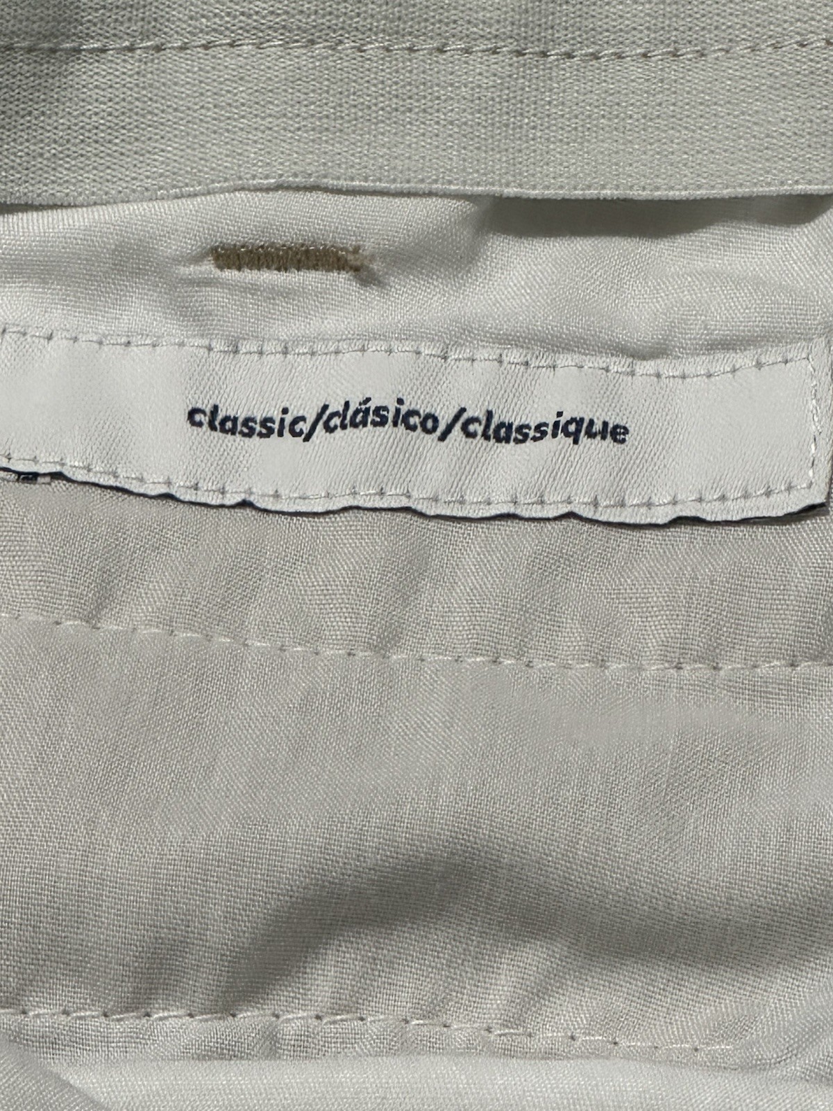 Amazon Essentials Men's Beige Flat Front Shorts C… - image 4