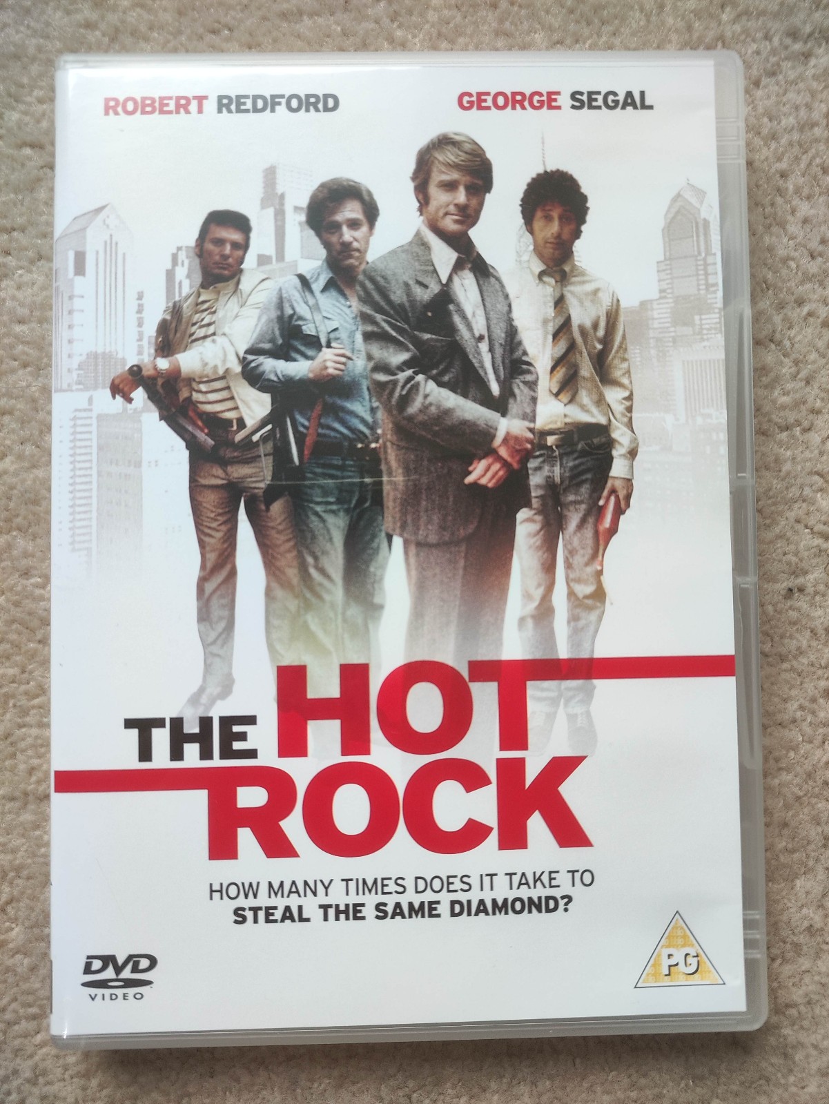The Hot Rock (DVD) - Robert Redford - UK Region 2 Genuine Release - RARE