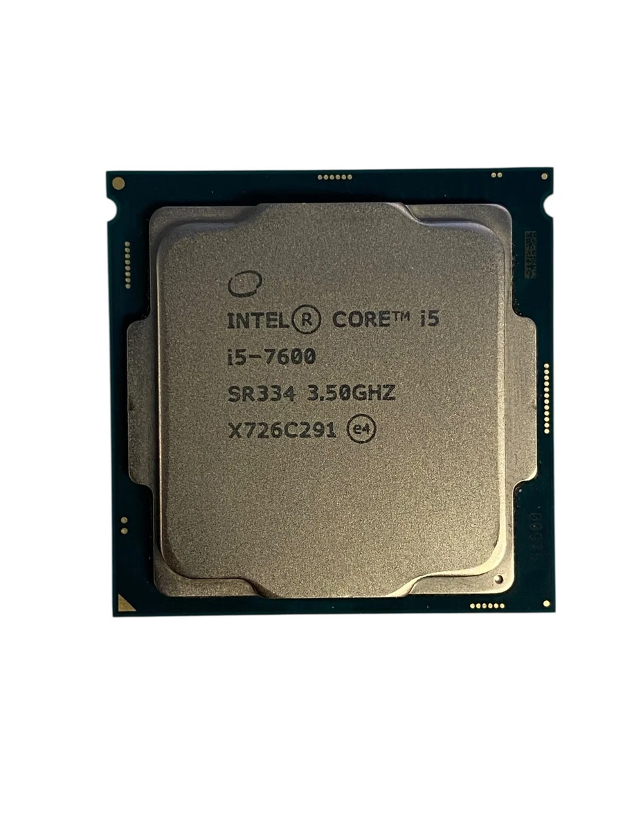 Intel Computer Processors Intel Core i5-7600 Processor Model Core