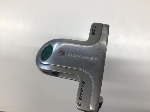 Odyssey White Steel 2 Ball Blade Putter 34 Inch Golf Club