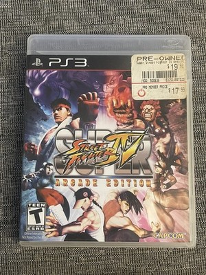 Super Street Fighter IV 4 Arcade Edition PS3 Sony PlayStation 3 2011