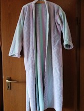 Cawo Bademantel, Größe: 38 Baumwolle, mit Gürtel Taschen gestreift