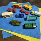 VINTAGE MATCHBOX LESNEY DIE CAST LOT OF 10 VEHICLES Super Nice! 🔥🔥