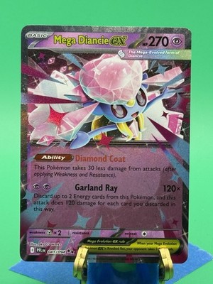 Pokémon Mega Diancie ex 041/094 Phantasmal Flames