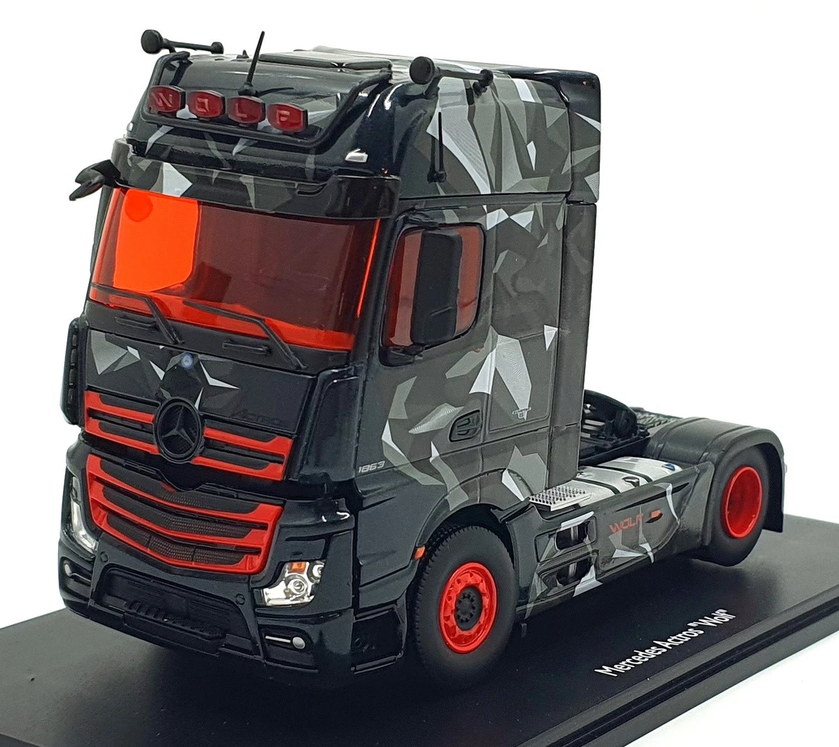 Camion Eligor 1/43 – Mercedes-Benz EPS Diebels DTM Race Transporter (vert)