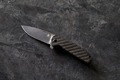 Kizer Gemini Pocket Folding Knife -Carbon Fiber N690 V3471M1 Ray Laconico Design