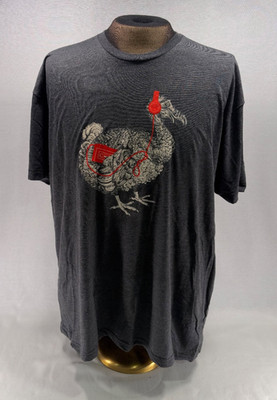 Choke DODO Graphic Print T-Shirt XL Qualified Novelty Tee