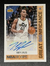 2017-18 Panini NBA Hoops #GS-TL Trey Lyles Great SIGnificance AUTO