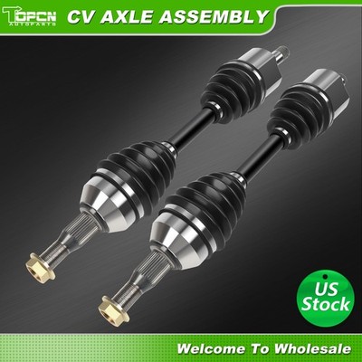 Pair of Front CV Axle Assy for Buick Chevrolet 1998-2011 Oldsmobile Pontiac 3.6L