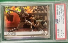 Psa 10 2019 Topps Chrome Brandon Lowe Sepia Refractor Rc