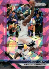 2018-19 Panini Prizm #117 Gorgui Dieng Prizms Pink Ice