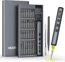 Electric Screwdriver Cordless Tool Set,72 PC Rechargeable Power Screwdriver T...