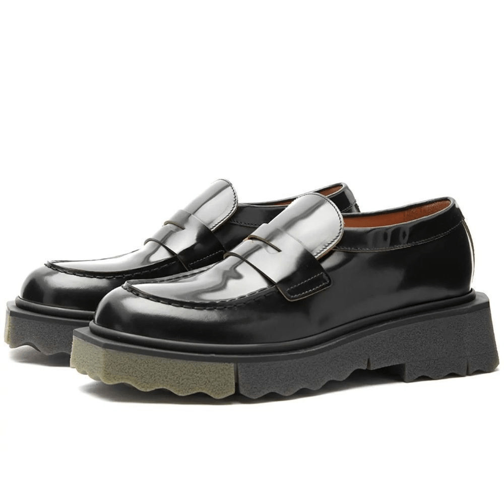 Off-White Leather Sponge Loafer - image 10