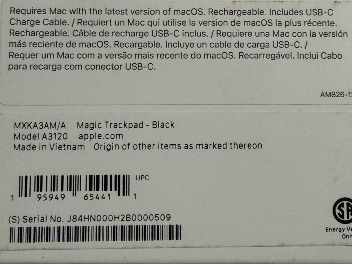 Apple Magic Trackpad USB-C ブラック A3120 Apple Magic Trackpad (USB?C) - Review 2024 - PCMag Middle East