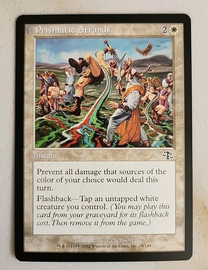 Prismatic Strands Judgment NM Near Mint MTG 