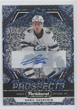 2023 Upper Deck Parkhurst Blue Achievement 23/25 Danil Gushchin #PP-GU Auto o4u