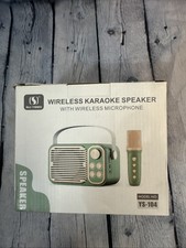 SU-YOSD Wireless Karaoke Speaker With 2 Wireless Microphones YS-104
