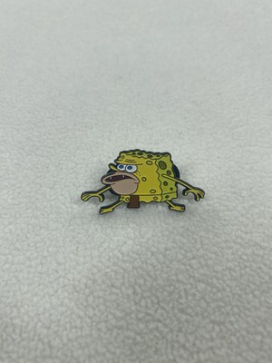 SpongeBob Squarepants CaveMan Enamel Two Prong Pin