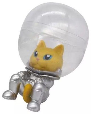 Astronaut Cat Trading Card Capser Tohoshinki 100mm Collectible Item