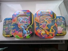 Mega Charizard Ex Tins X+Y Ascended Hero Mini Tins Bundle Pokemon TCG New Sealed