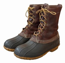 Vintage L.L. Bean Insulated Maine Hunting Duck Boots Men's Unisex USA sz 9