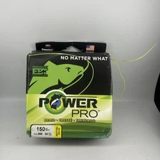 PowerPro  Braided Fishing Line - Hi-Vis_Yellow - 150lb - 300yd/275m SEALED NEW