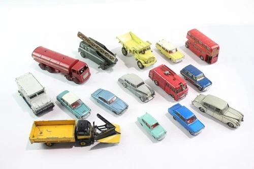 Dinky Toys Vintage Diecast Models Inc Leyland Octopus Snow Plough Fire Engine