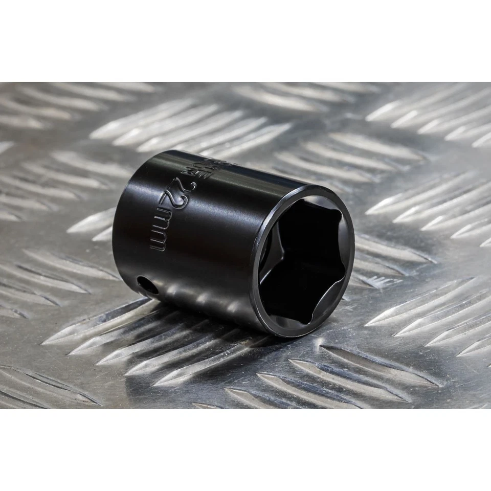 Sealey Metric Imperial Impact Socket Set 16pc 1/2"D Single Hex Standard AK684  - Image 3 of 4