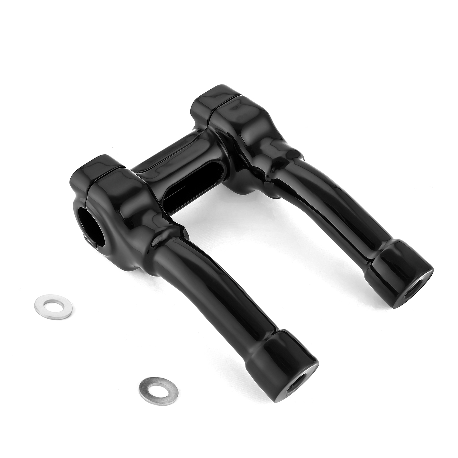 4 6 8 PullBack Riser 1 Handlebar Clamp For Harley Dyna Softail 4-6-8-pullback-riser-1-handlebar-clamp-for-harley-dyna-softail