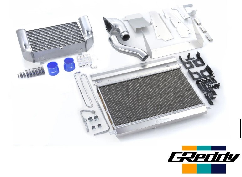 GReddy Ver. 2 V-Mount Intercooler & Radiator Kit for 1993-1996