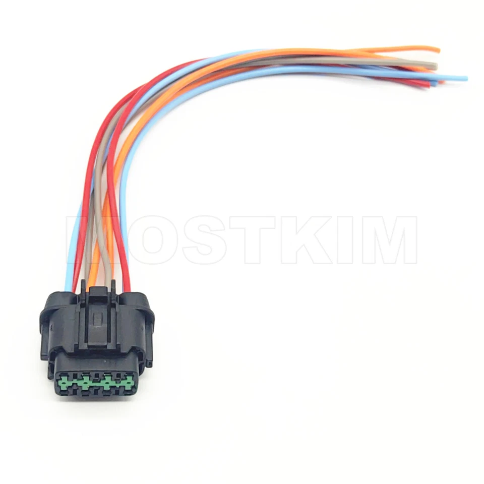 8-Pin LED Headlamp Headlight Connector Pigtail Fit For Nissan Rogue 2017-2021 - Image 2 of 4