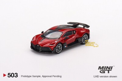 MINI GT ブガッティ ディーヴォ (レッド・メタリック) チェイスカー Mini GT #503 1:64 Bugatti Divo Red Metallic mgt00503 | eBay