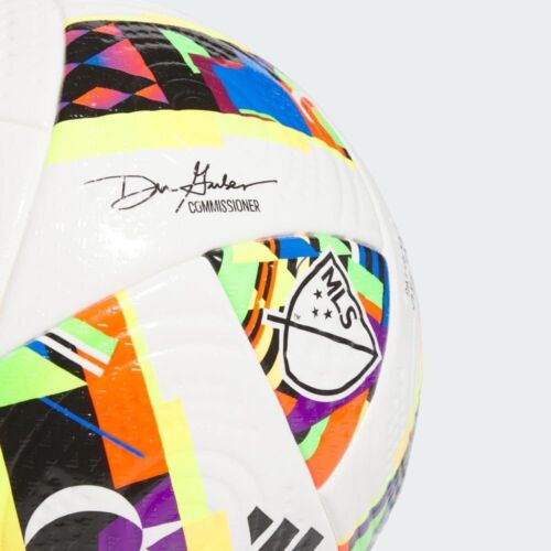 Adidas MLS Pro 2024 pallone ufficiale taglia 5 nuovo vendita al dettaglio $170 - Foto 6 di 7