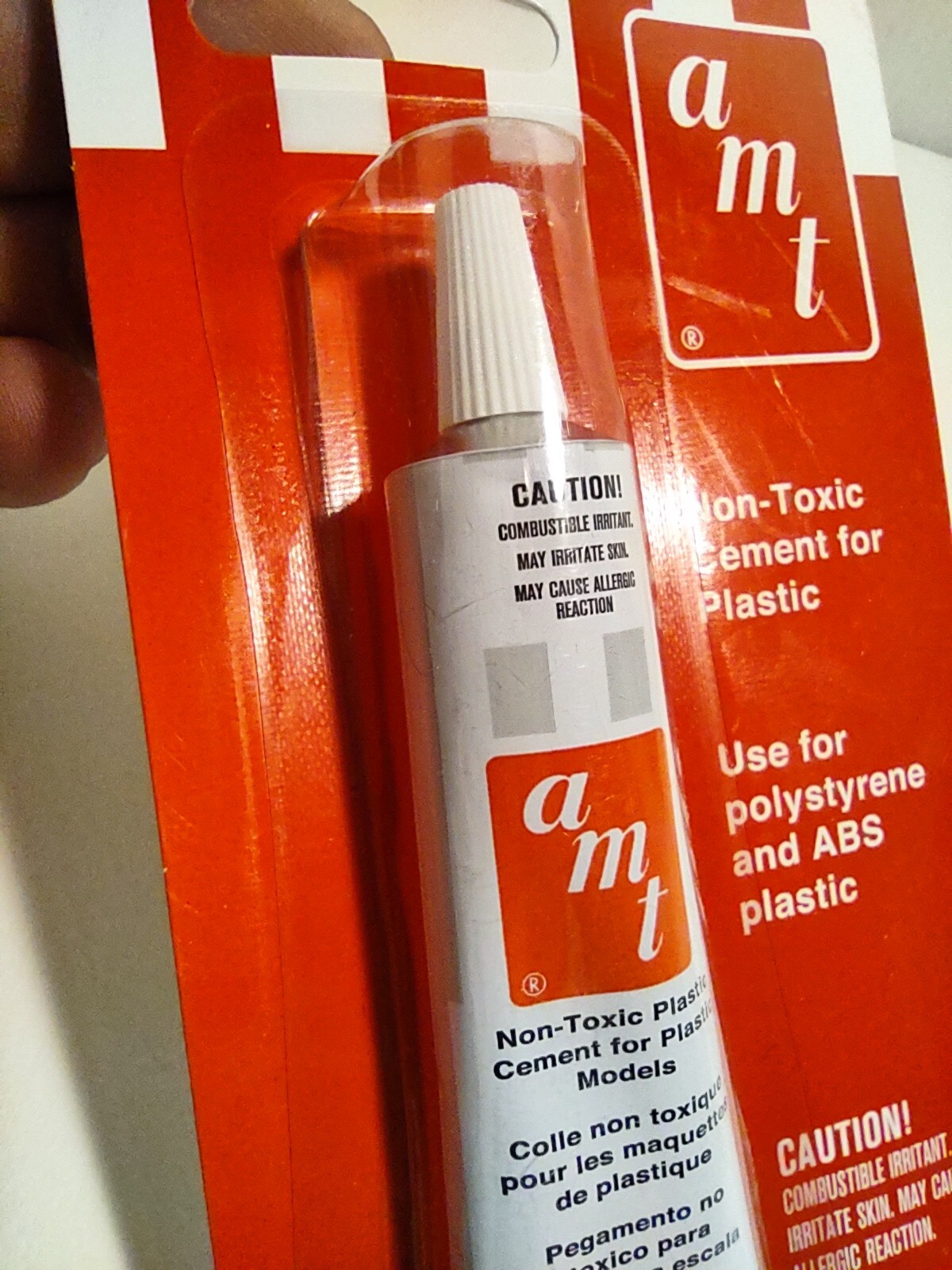 AMT Non Toxic Cement for Plastic (Model Kit Glue) ABS Plastics/Polystyrene 0.63 eBay