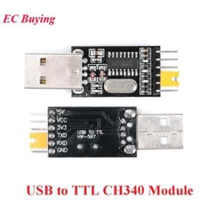 USB to TTL Converter, UART Module CH340G, STC Download Cable Brush Board
