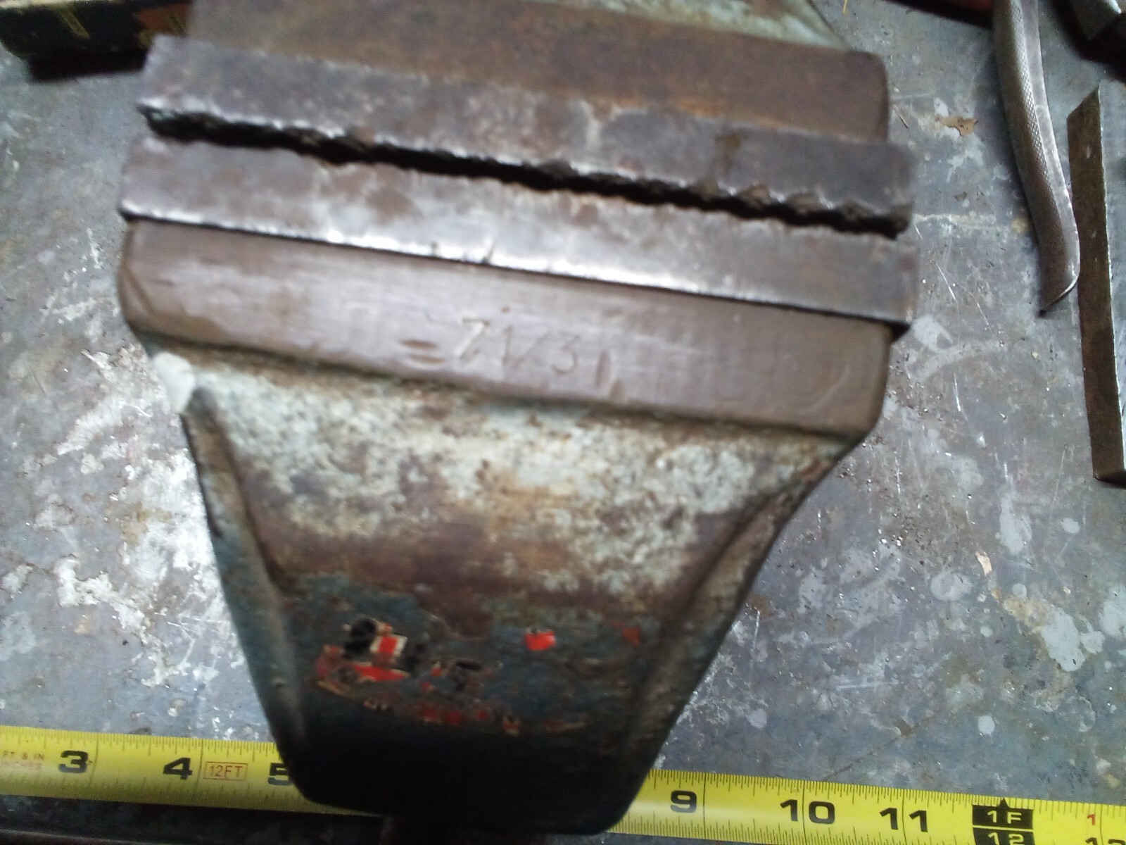 Vintage ATCO 80 Rapid Machinist Bench Vise 3" Jaw Swivel Base Original Paint